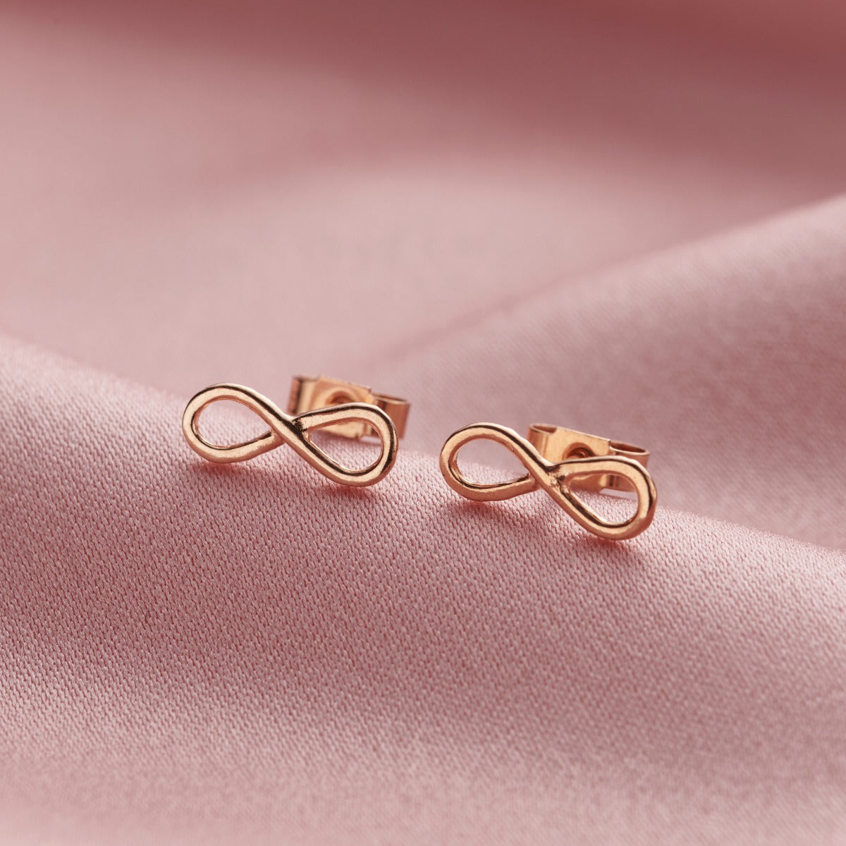 Infinity Stud Earrings