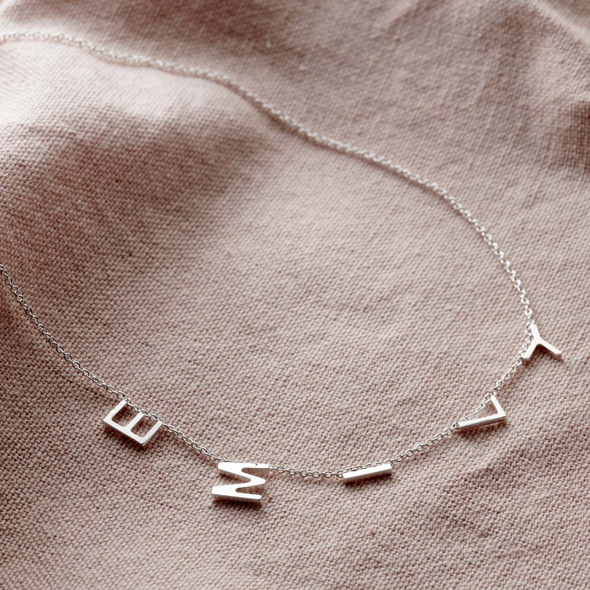 Name Station Necklace