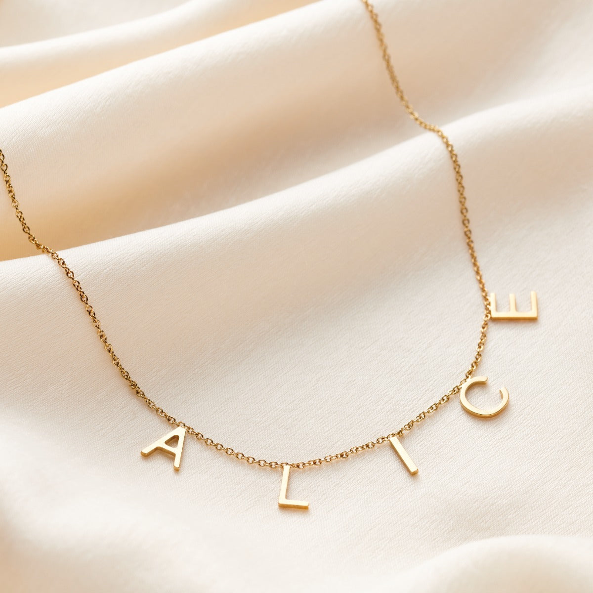 Letter Station Necklace