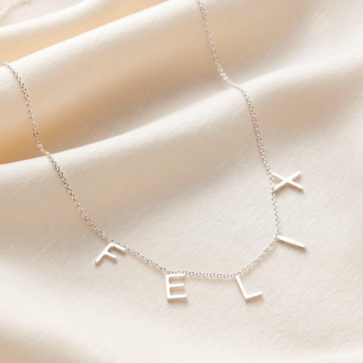 Letter Station Necklace