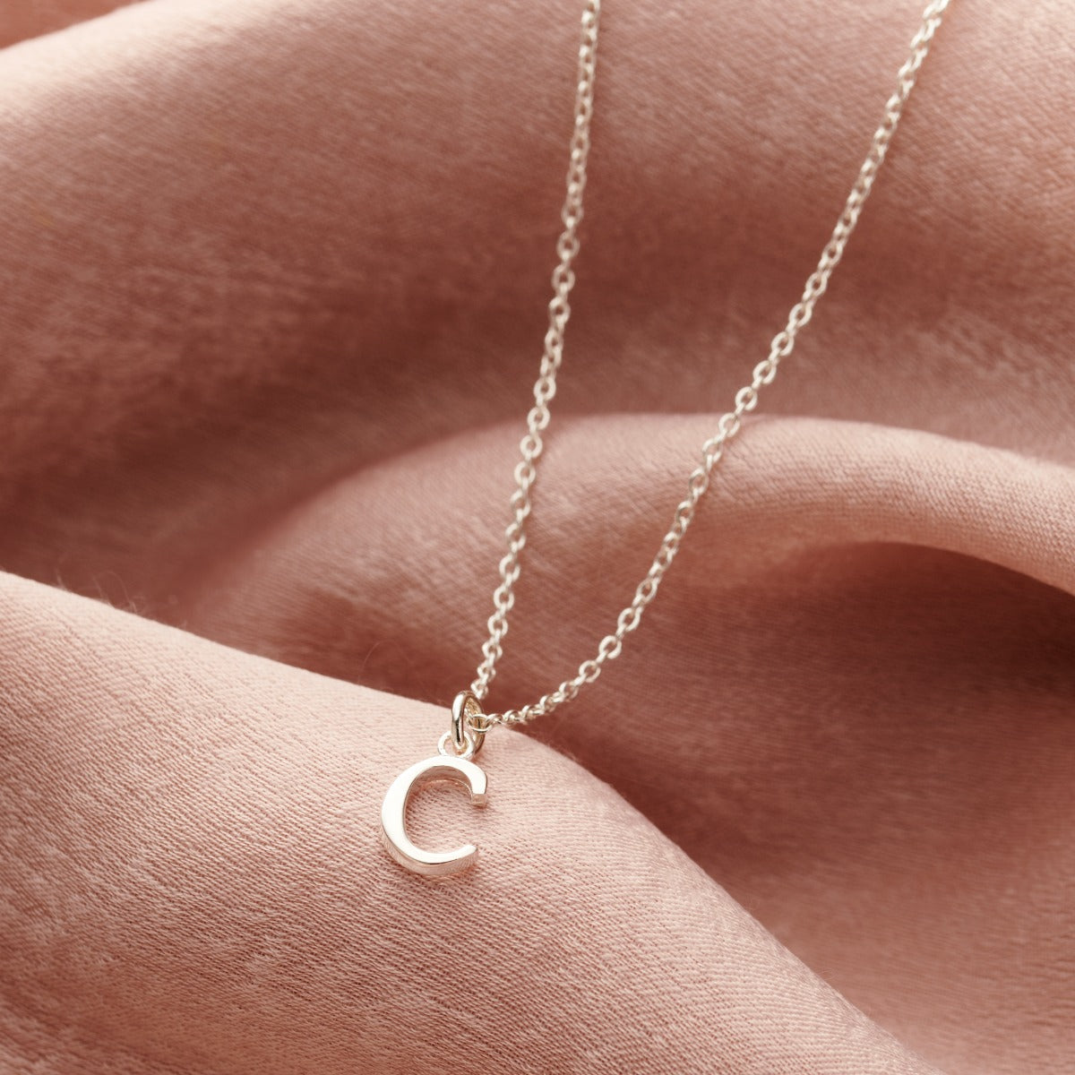 Italic Initial Necklace