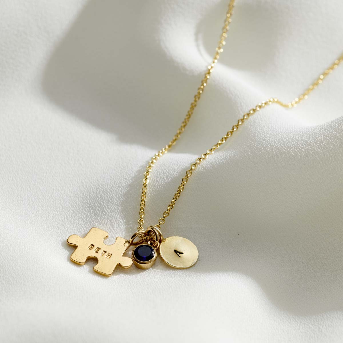 Jigsaw Personalised Charm Necklace