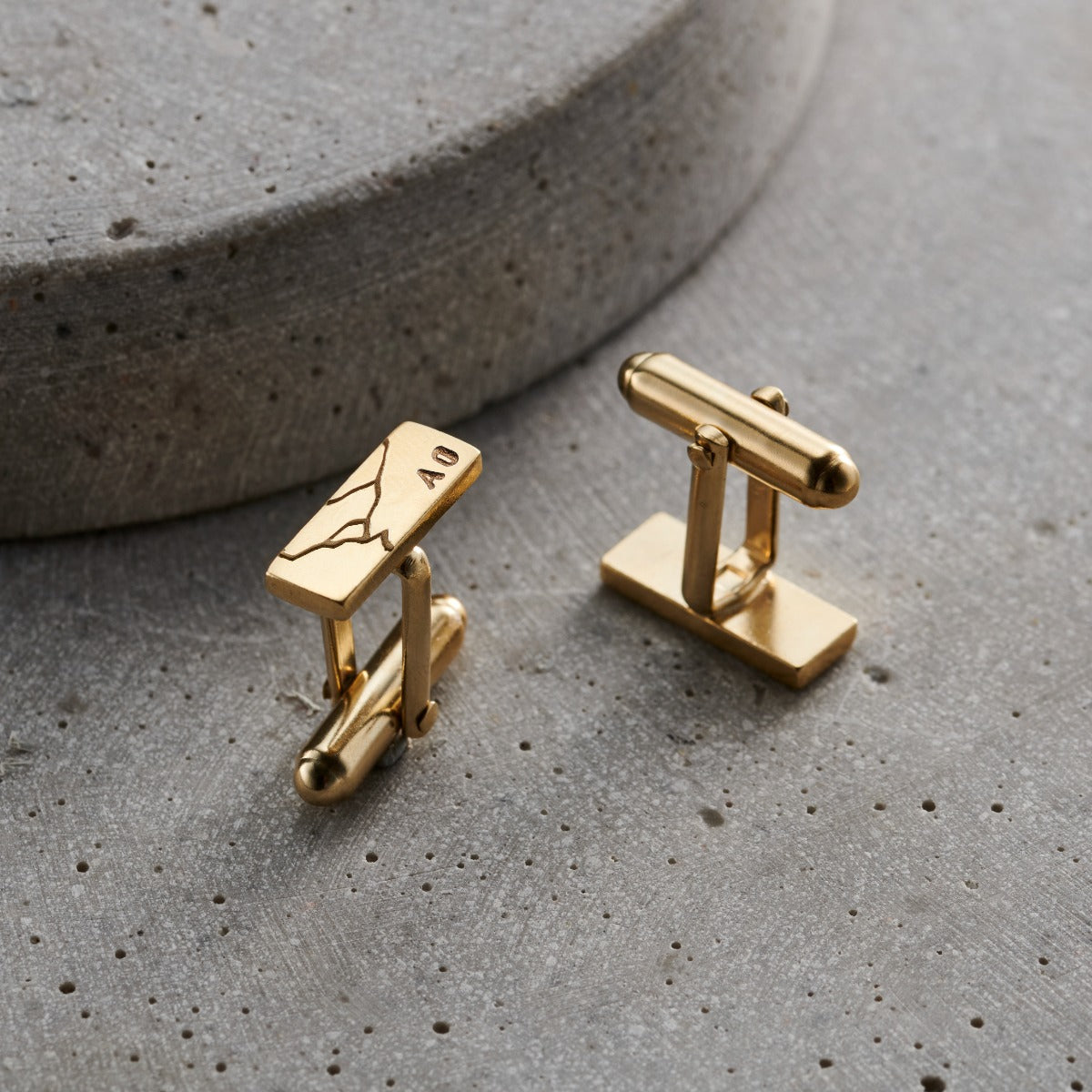 Personalised Kintsugi Cufflinks