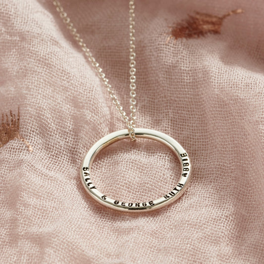 Personalised Large Message Necklace