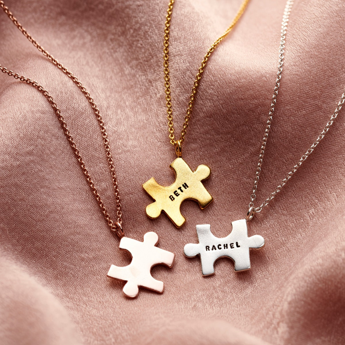 Personalised Jigsaw Necklace