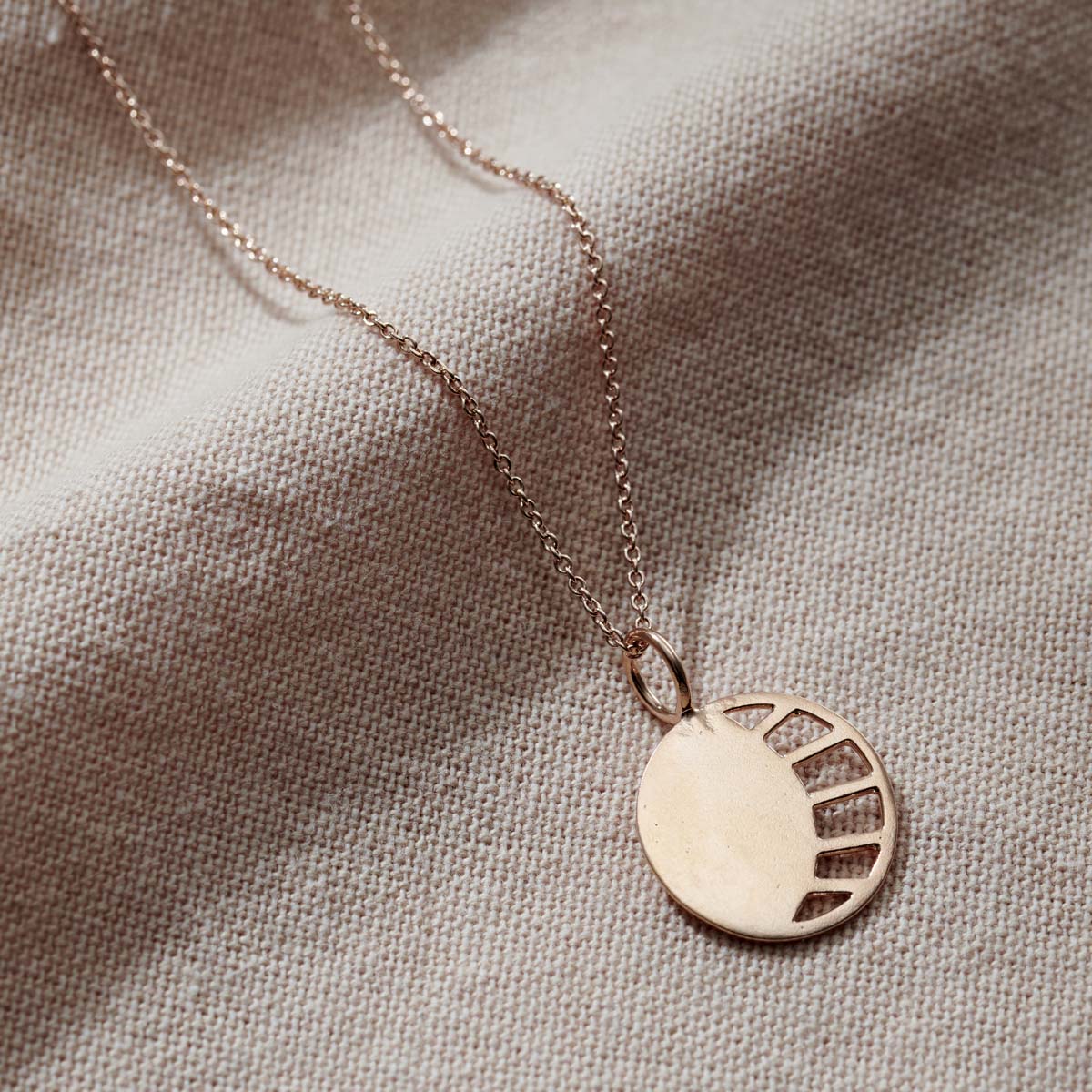 Personalised Large Sunburst Necklace