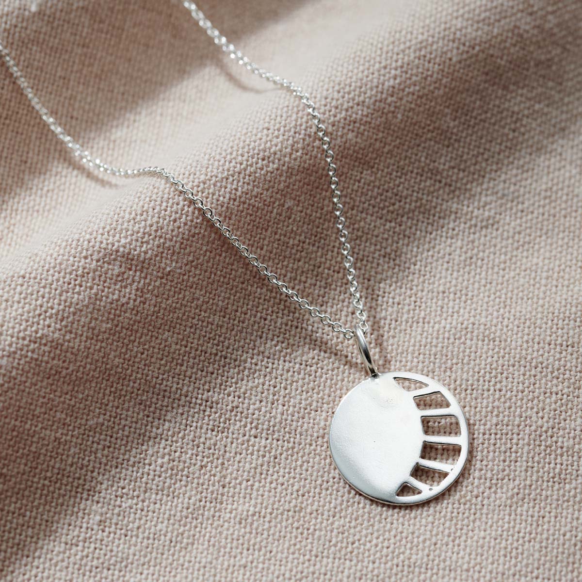 Personalised Large Sunburst Necklace