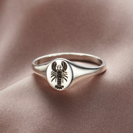 Lobster Signet Ring