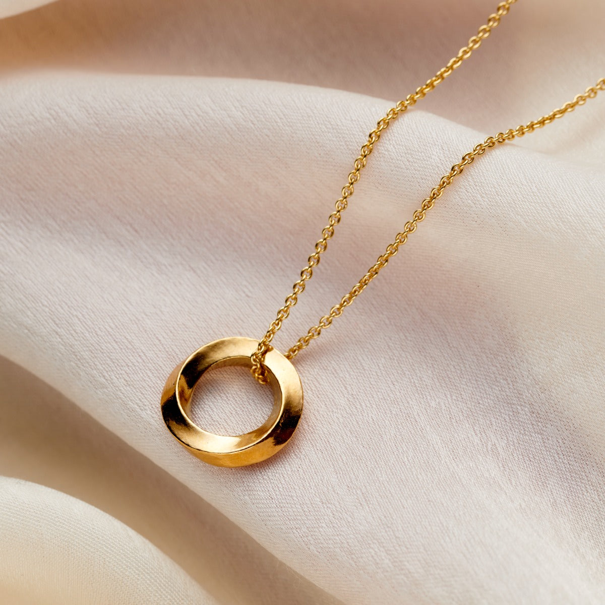 Personalised Mini Mobius Necklace