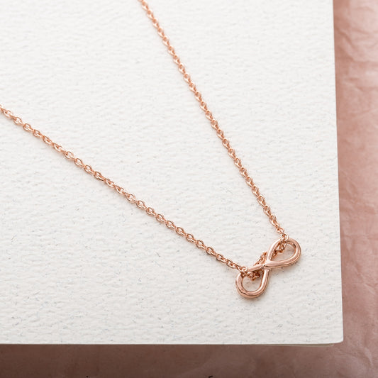 Mini Infinity Charm Necklace