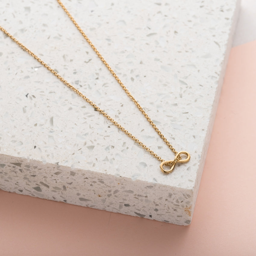 Mini Infinity Charm Necklace