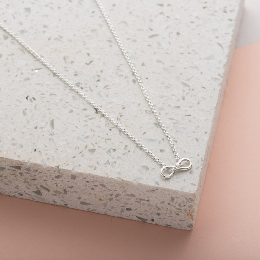 Mini Infinity Charm Necklace