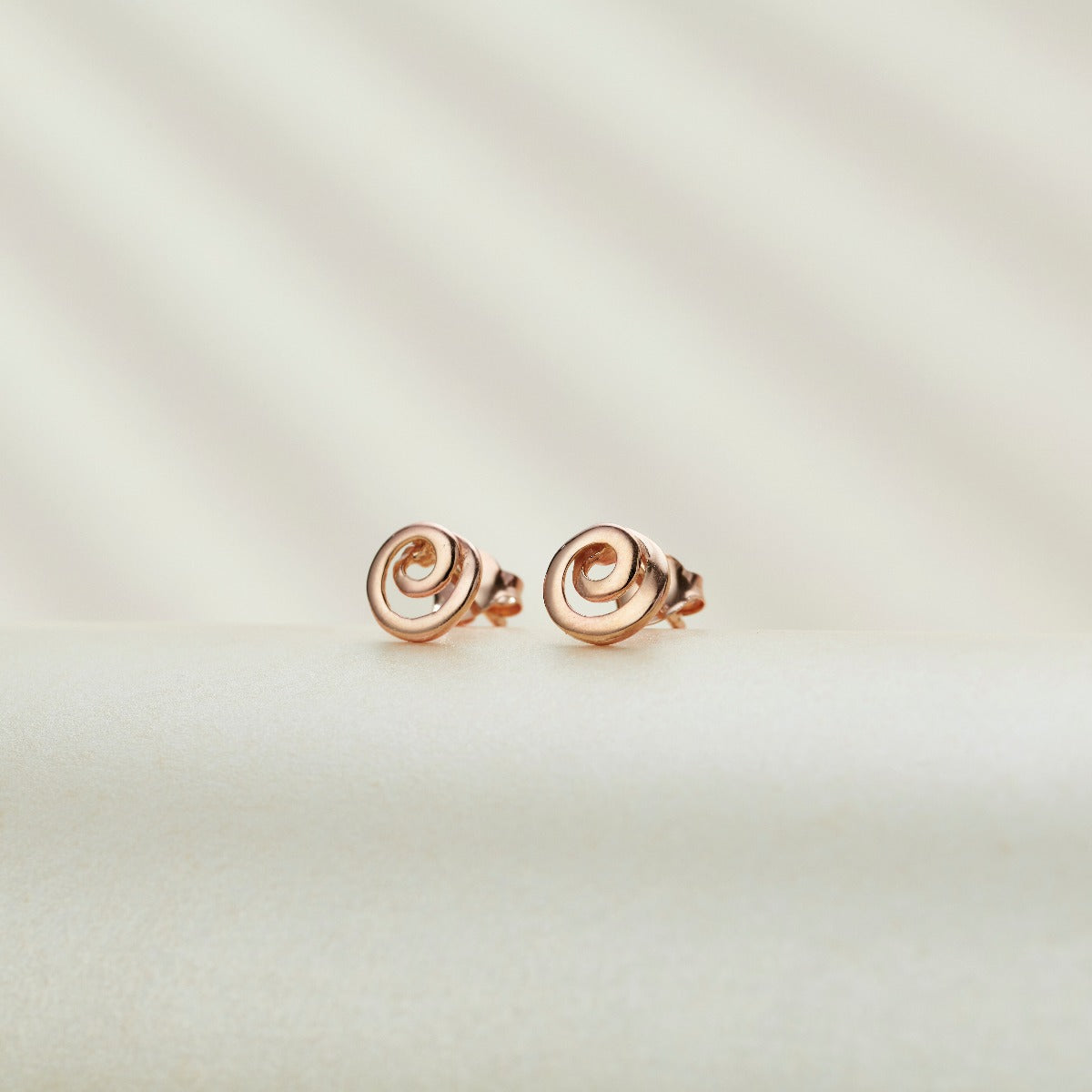 Mini Loop Stud Earrings