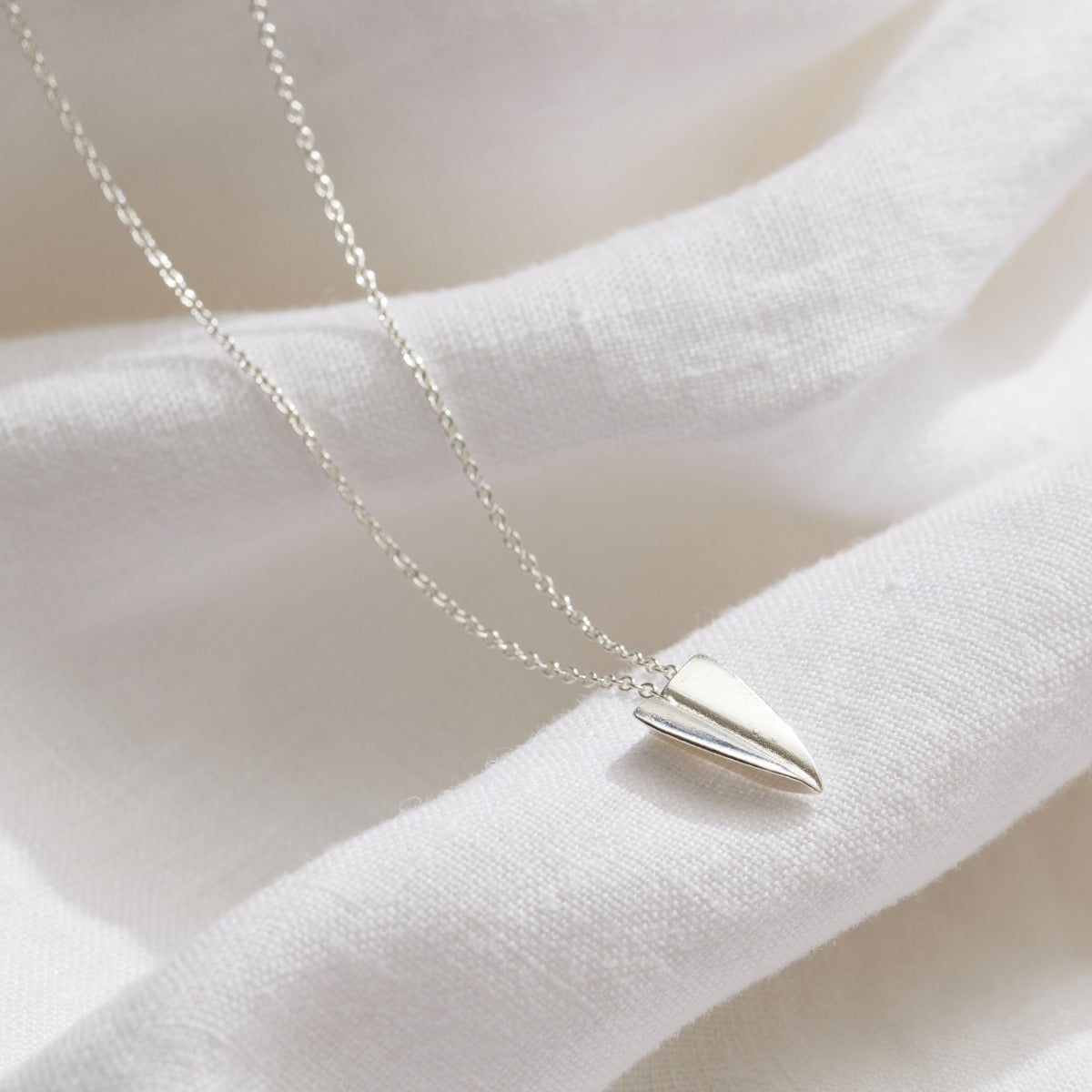 Mini Paper Plane Charm Necklace