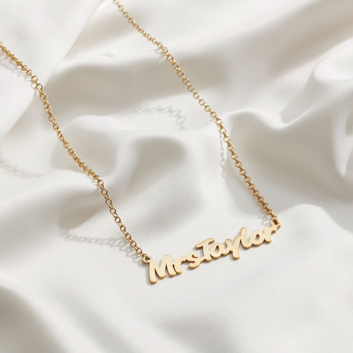 Personalised Bridal Name Necklace