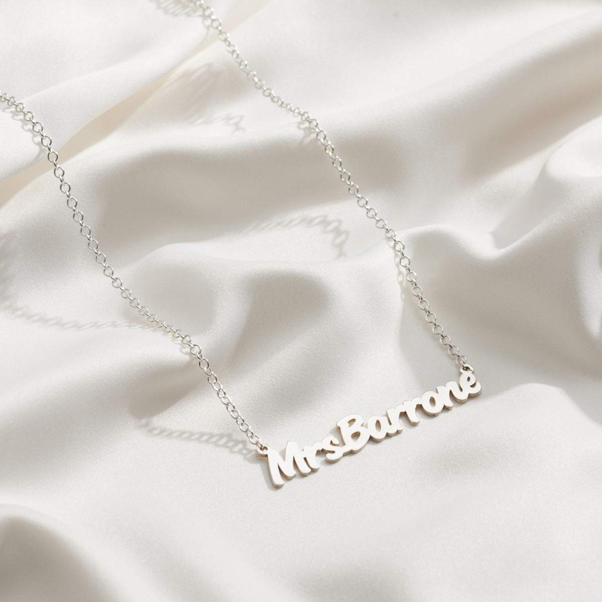 Personalised Bridal Name Necklace