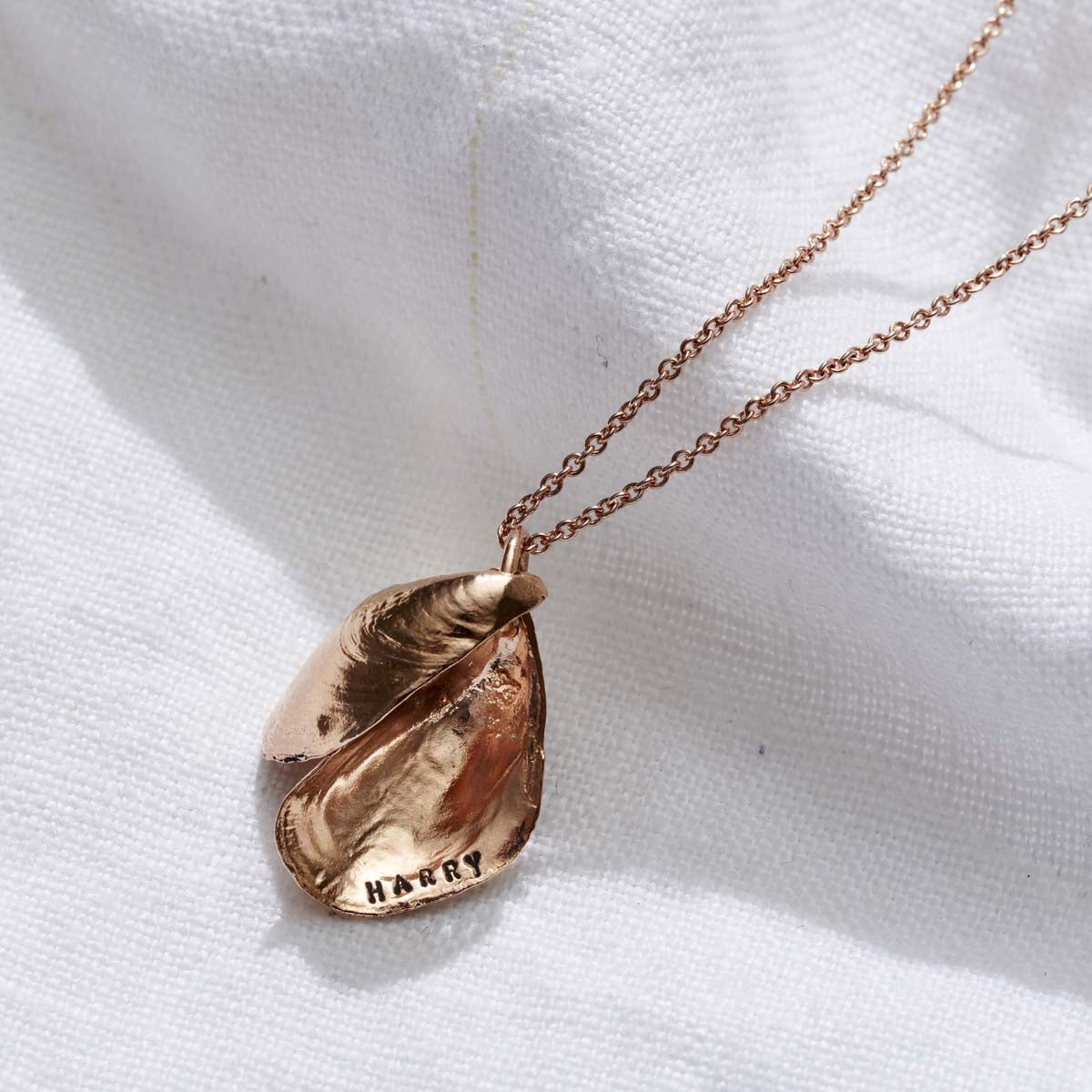 Personalised Mussel Shell Necklace