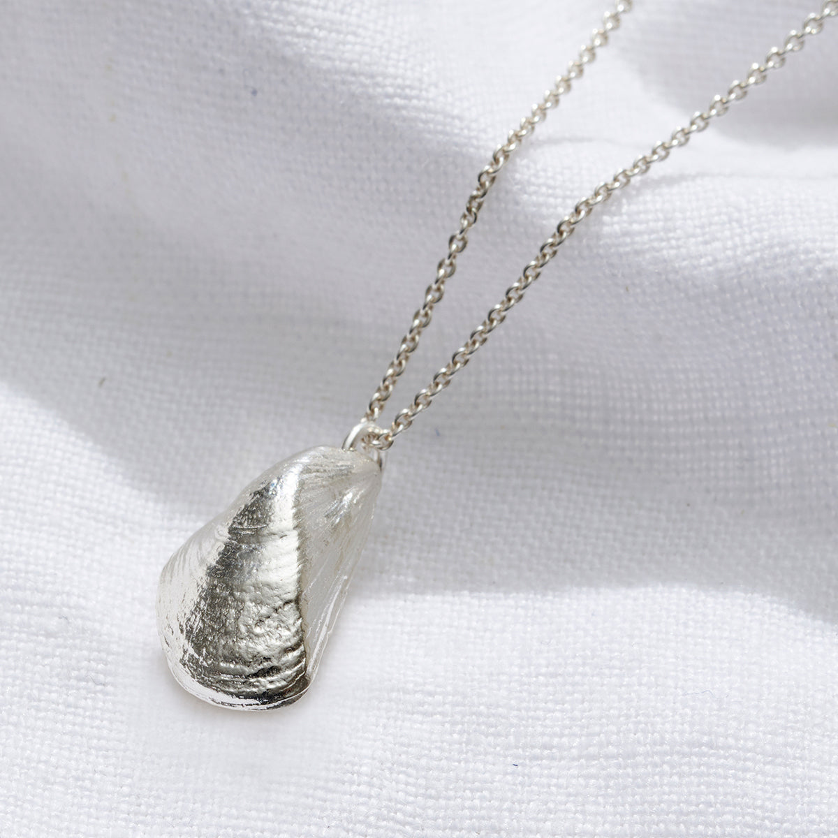 Personalised Single Mussel Shell Necklace