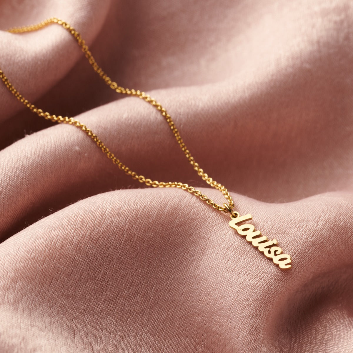 Name Charm Necklace