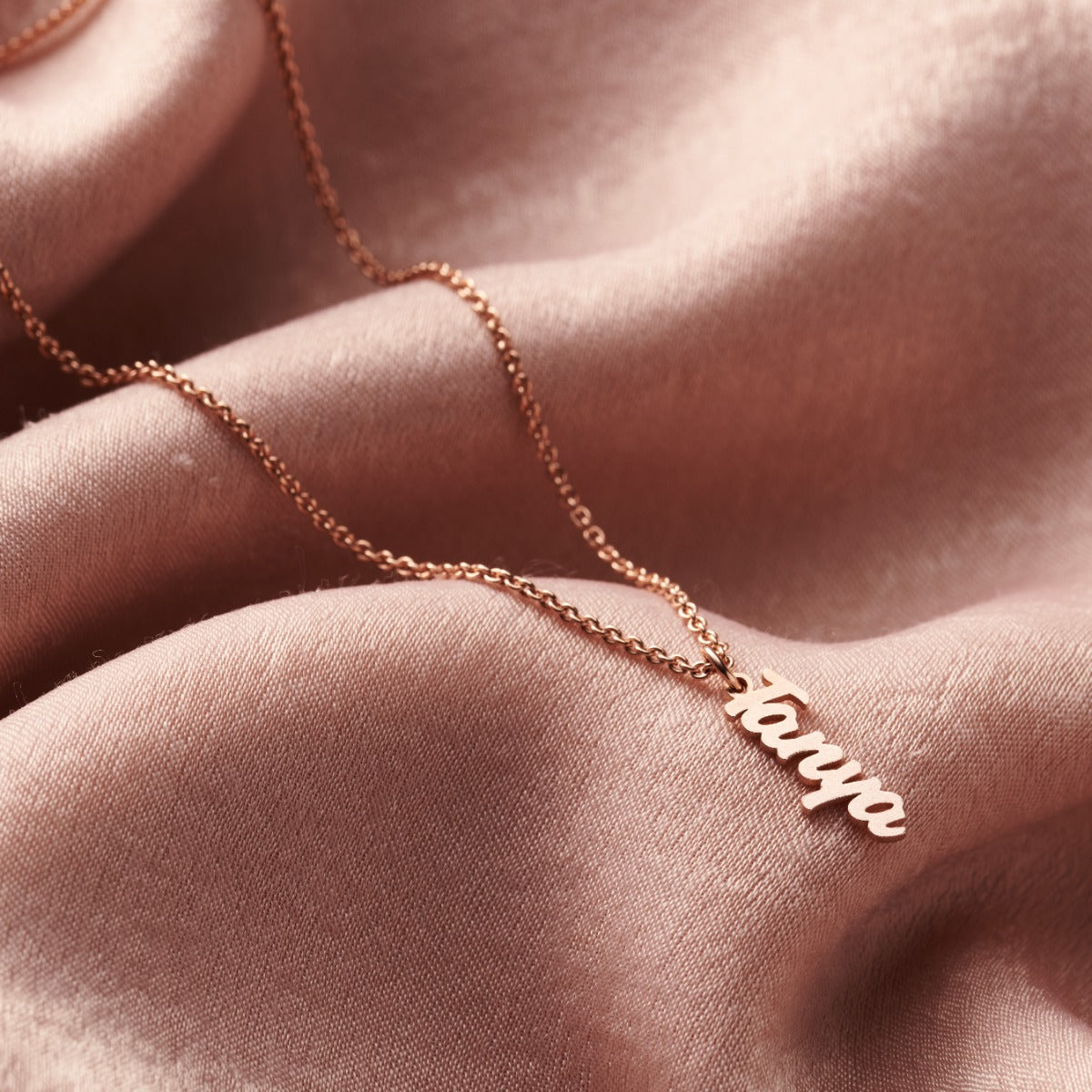 Name Charm Necklace