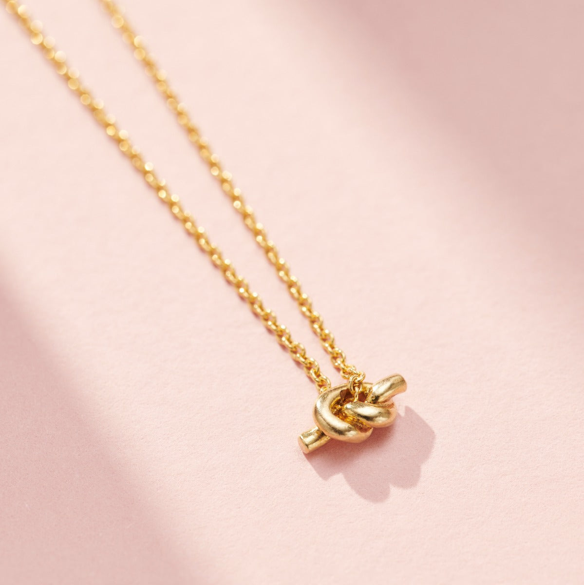 Sussex Nightstop 'Forget Me Knot Necklace'