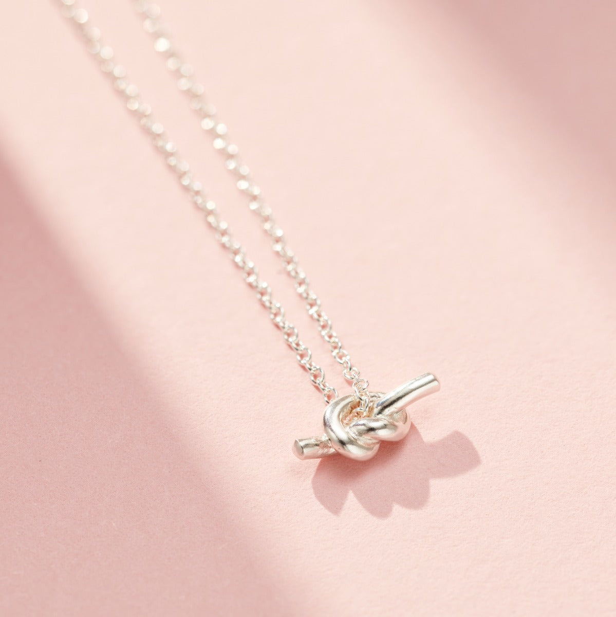 Sussex Nightstop 'Forget Me Knot Necklace'