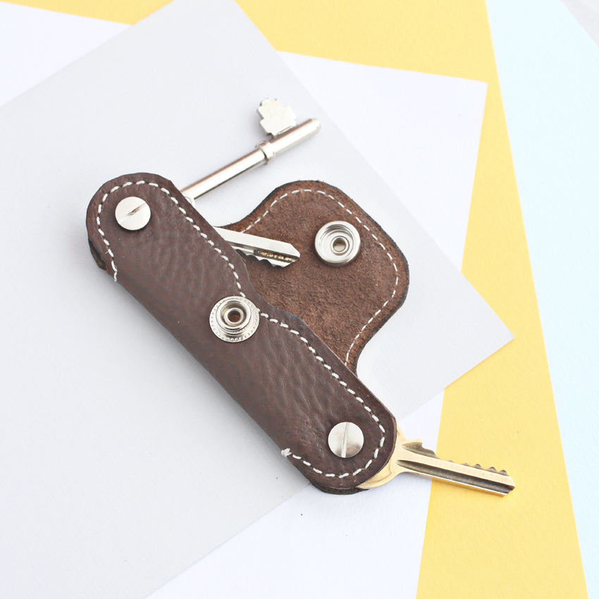 Personalised Leather Key Case