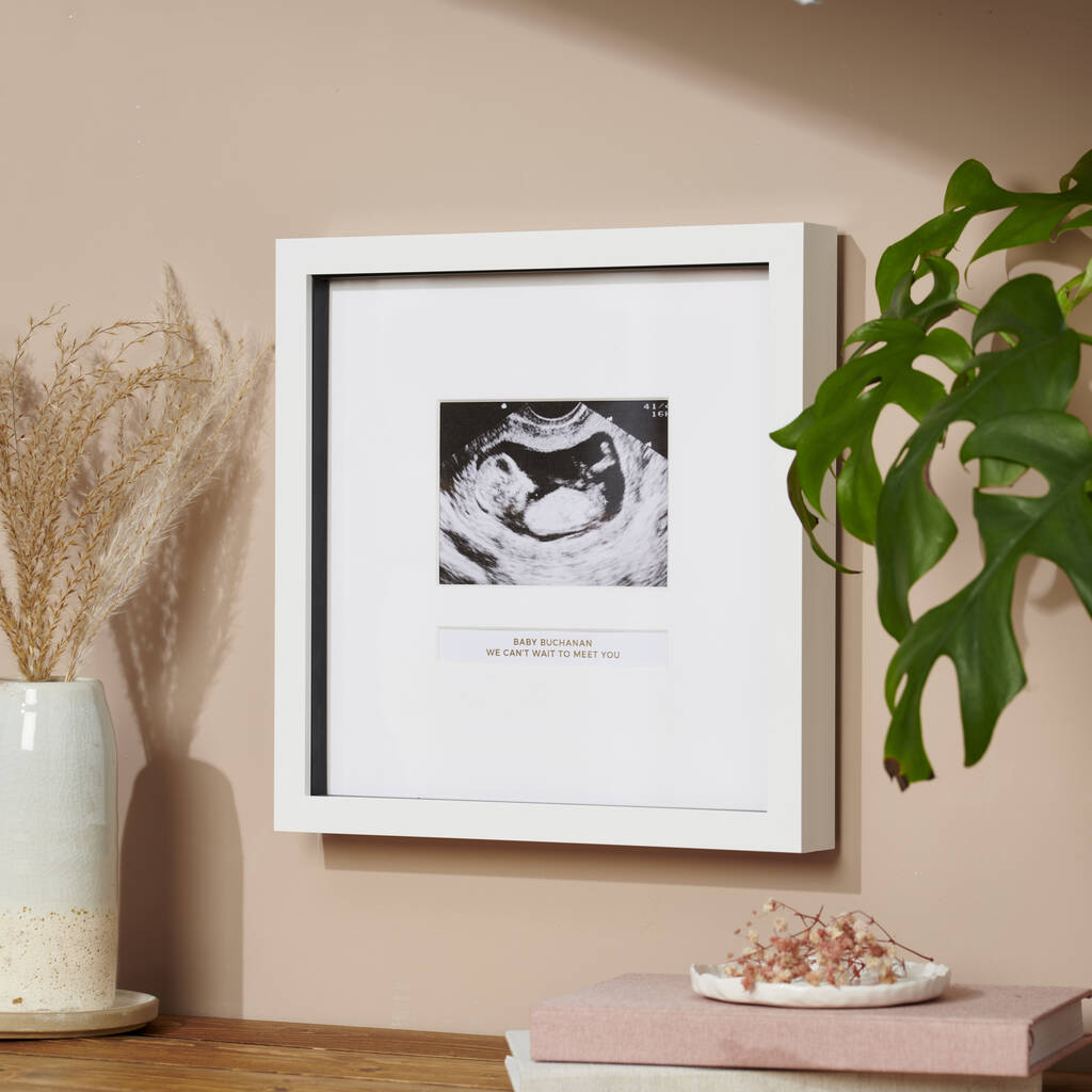 Personalised My First Scan Photo Frame