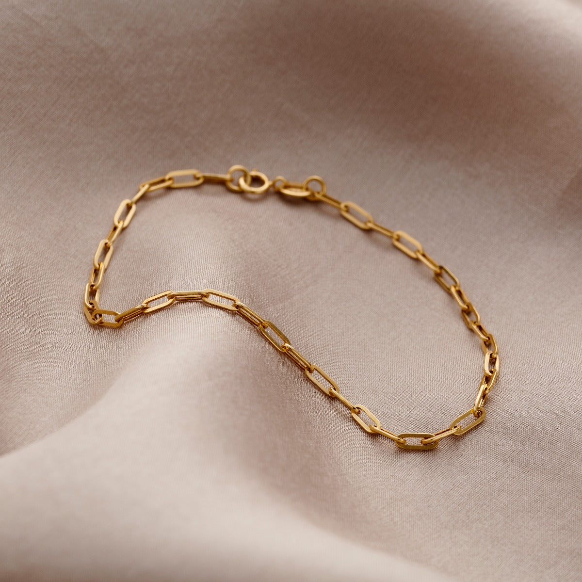 9ct Gold Chain Bracelet