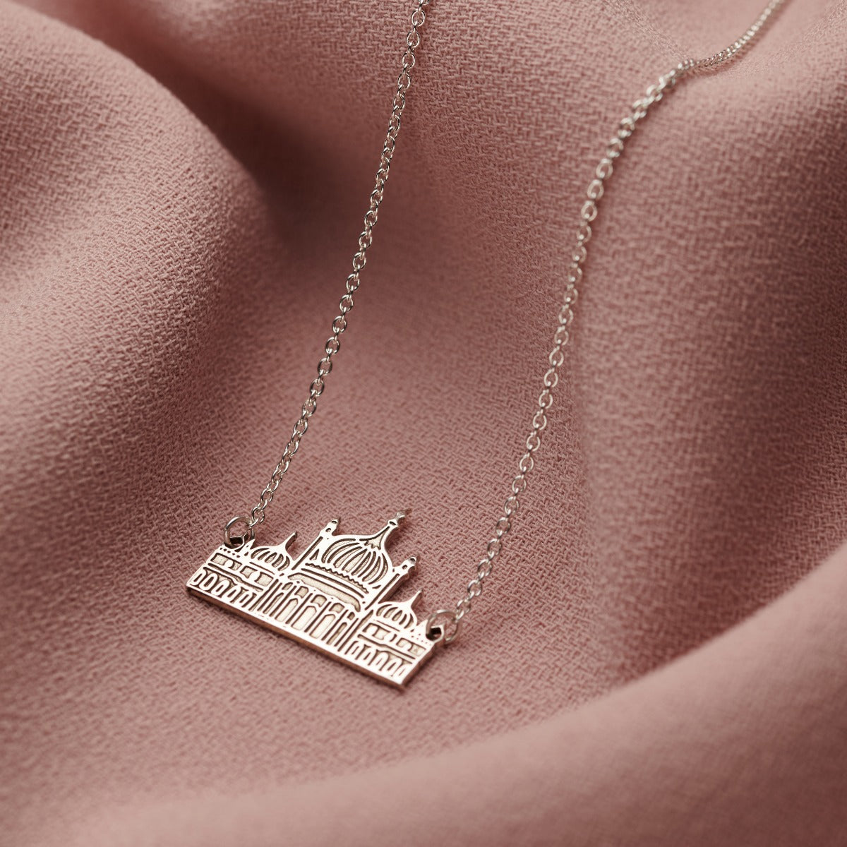 Personalised Brighton Pavilion Charm Necklace