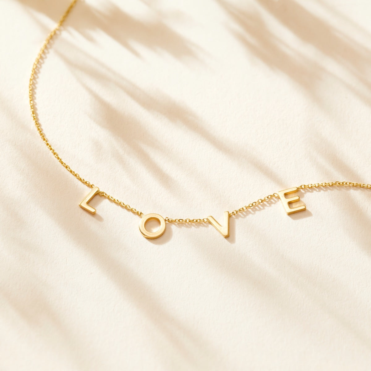 9ct Gold Love Necklace