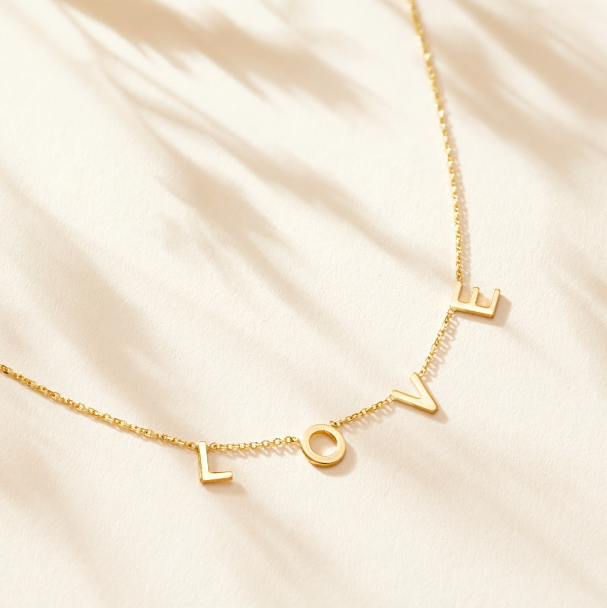 9ct Gold Love Necklace