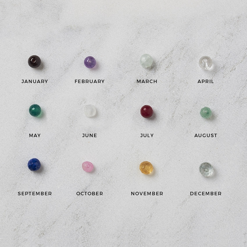 Personalised Birthstone Necklace