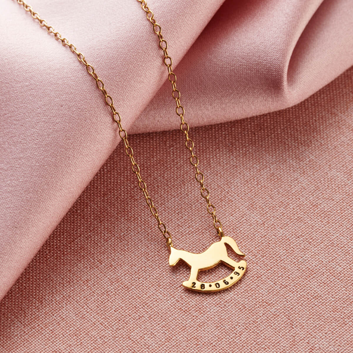 Personalised Rockinghorse Charity Necklace