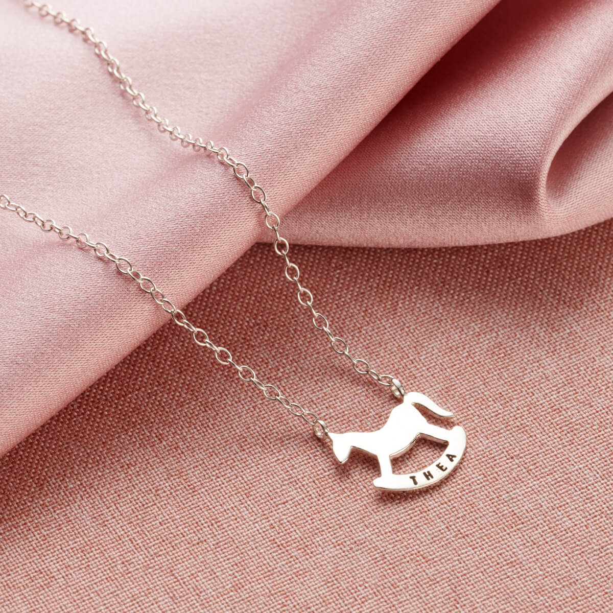 Personalised Rockinghorse Charity Necklace