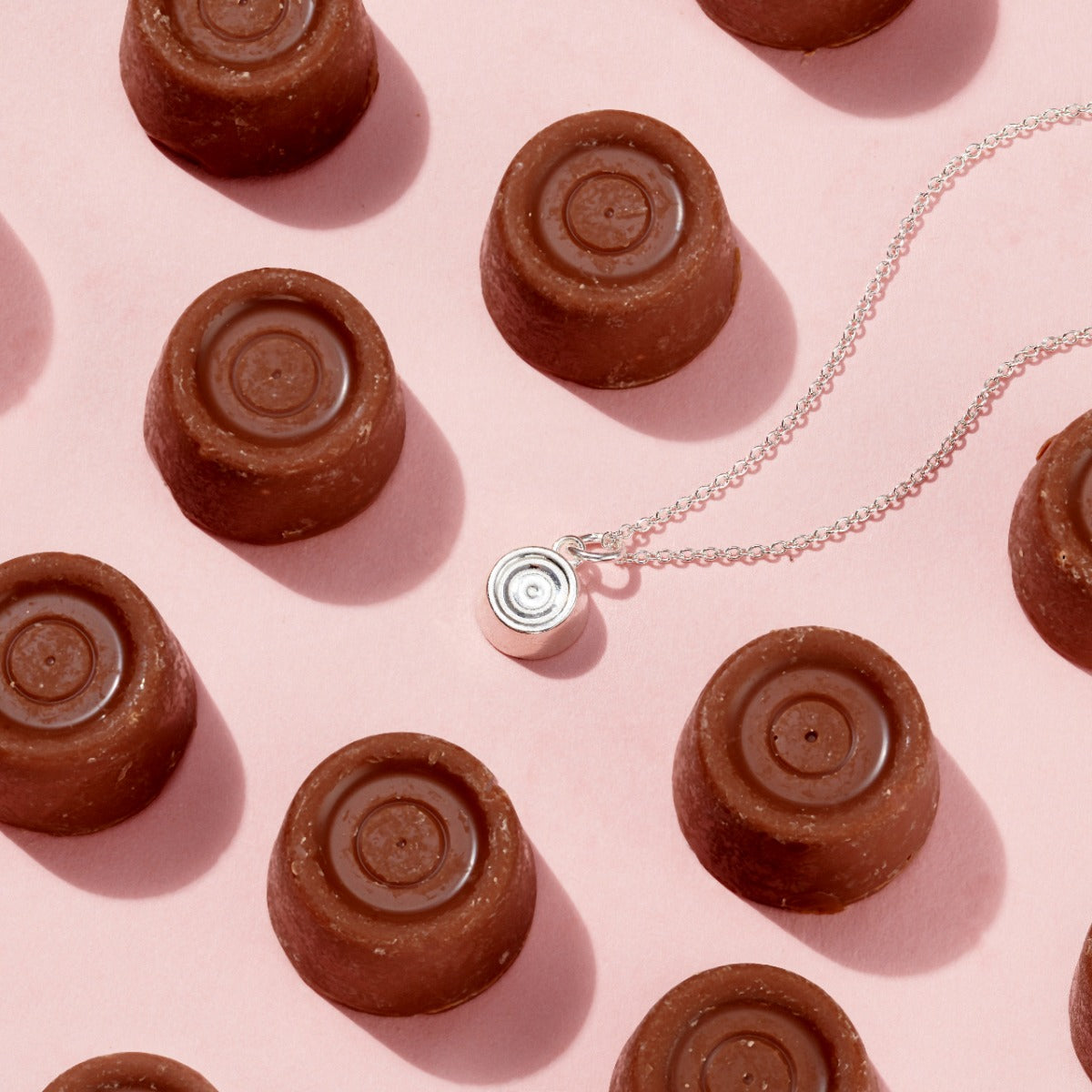 Personalised Chocolate Charm Necklace