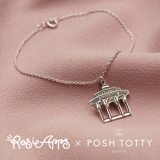 Personalised Brighton Bandstand Charm Bracelet