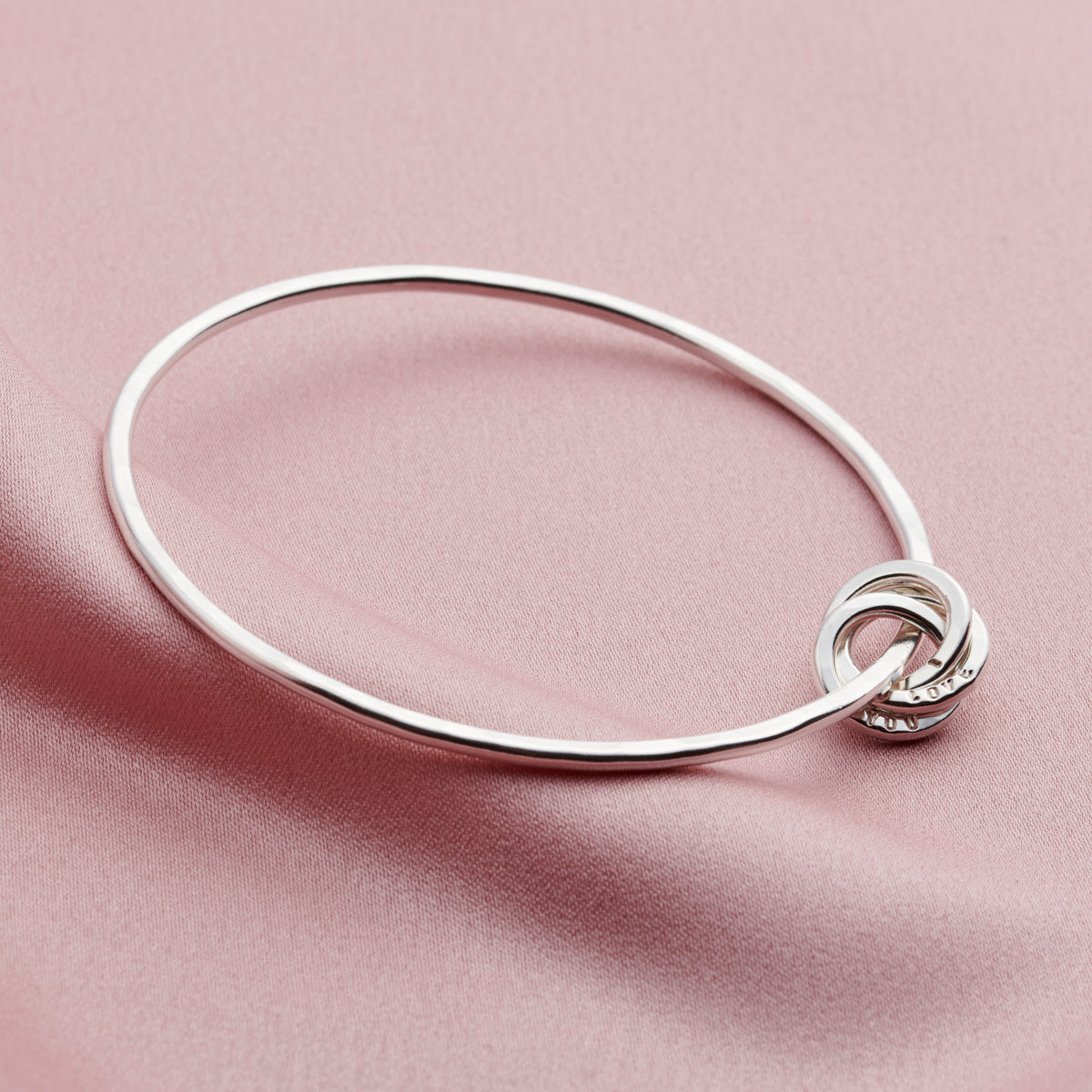 Personalised Russian Ring Charm Bangle