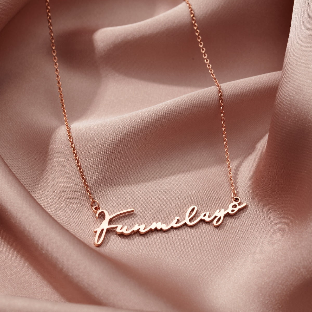 Script Name Necklace