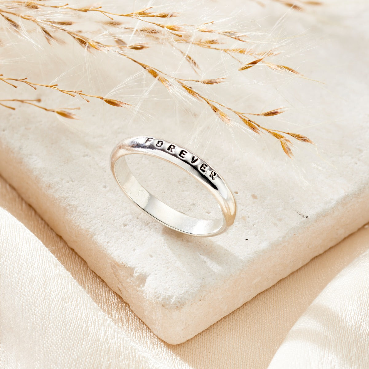 Personalised Script Ring