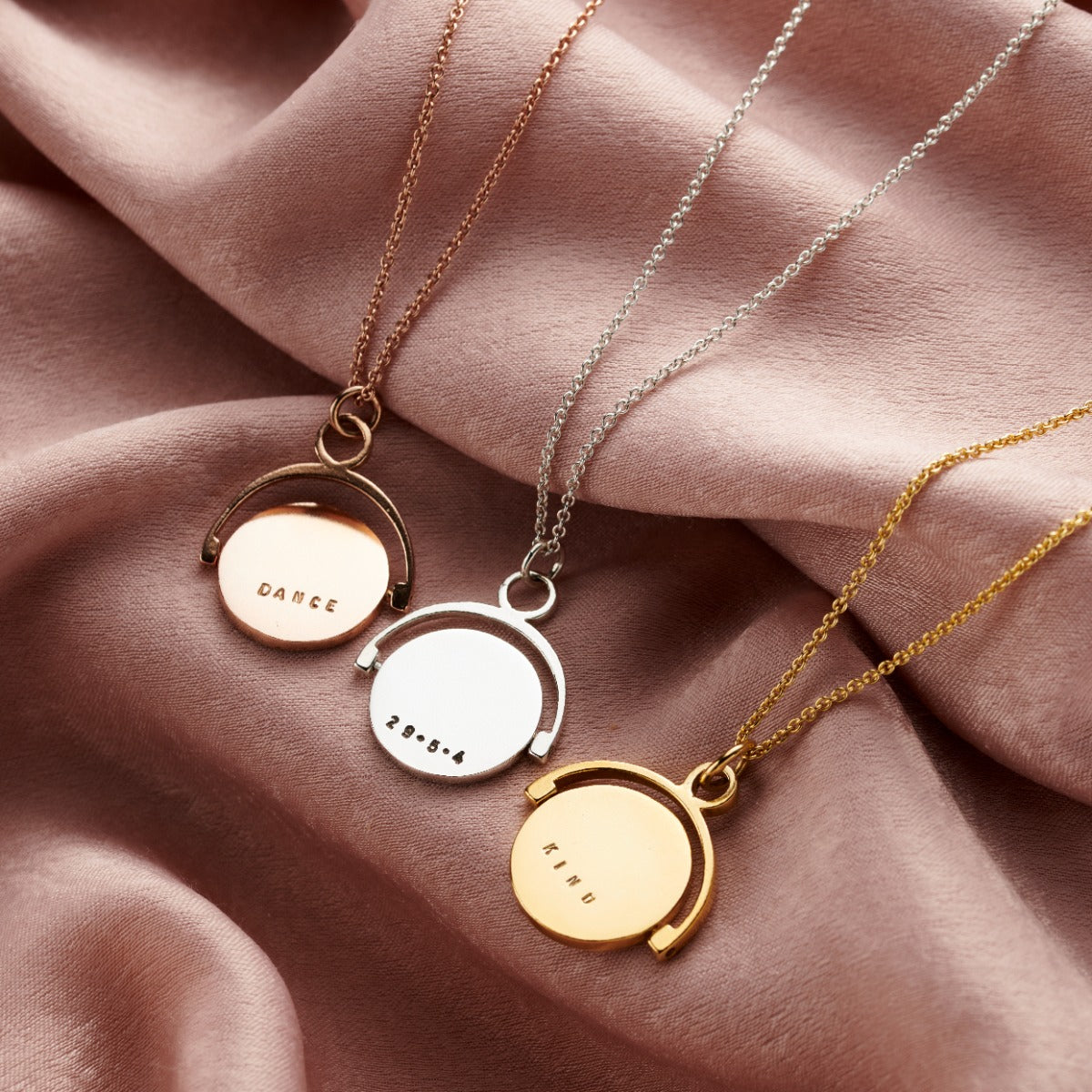 Personalised Spinner Necklace