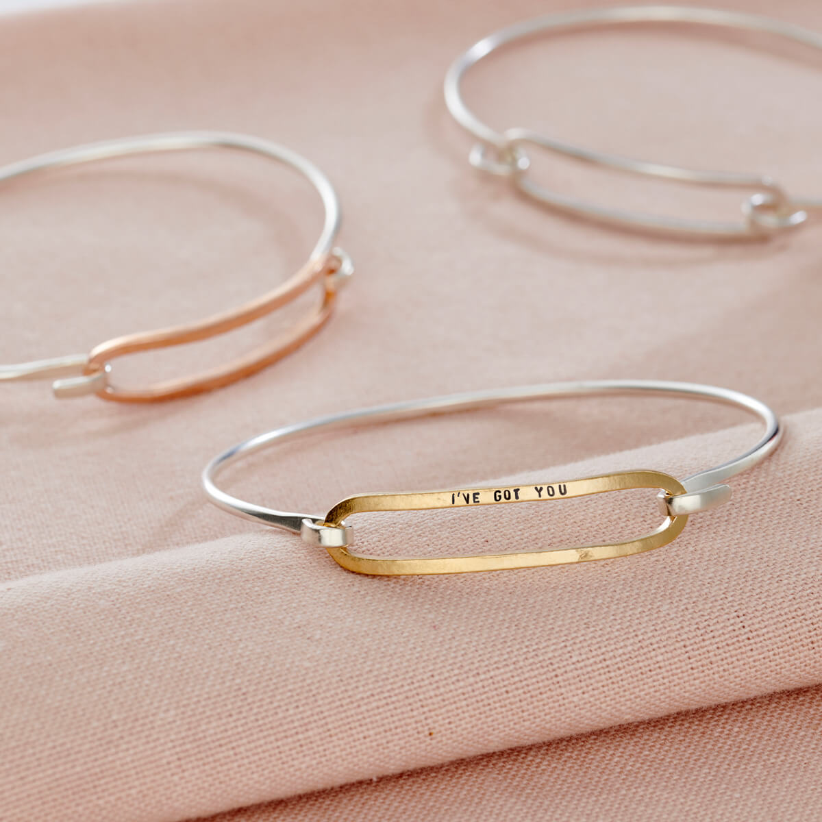 Personalised Large Link Bangle