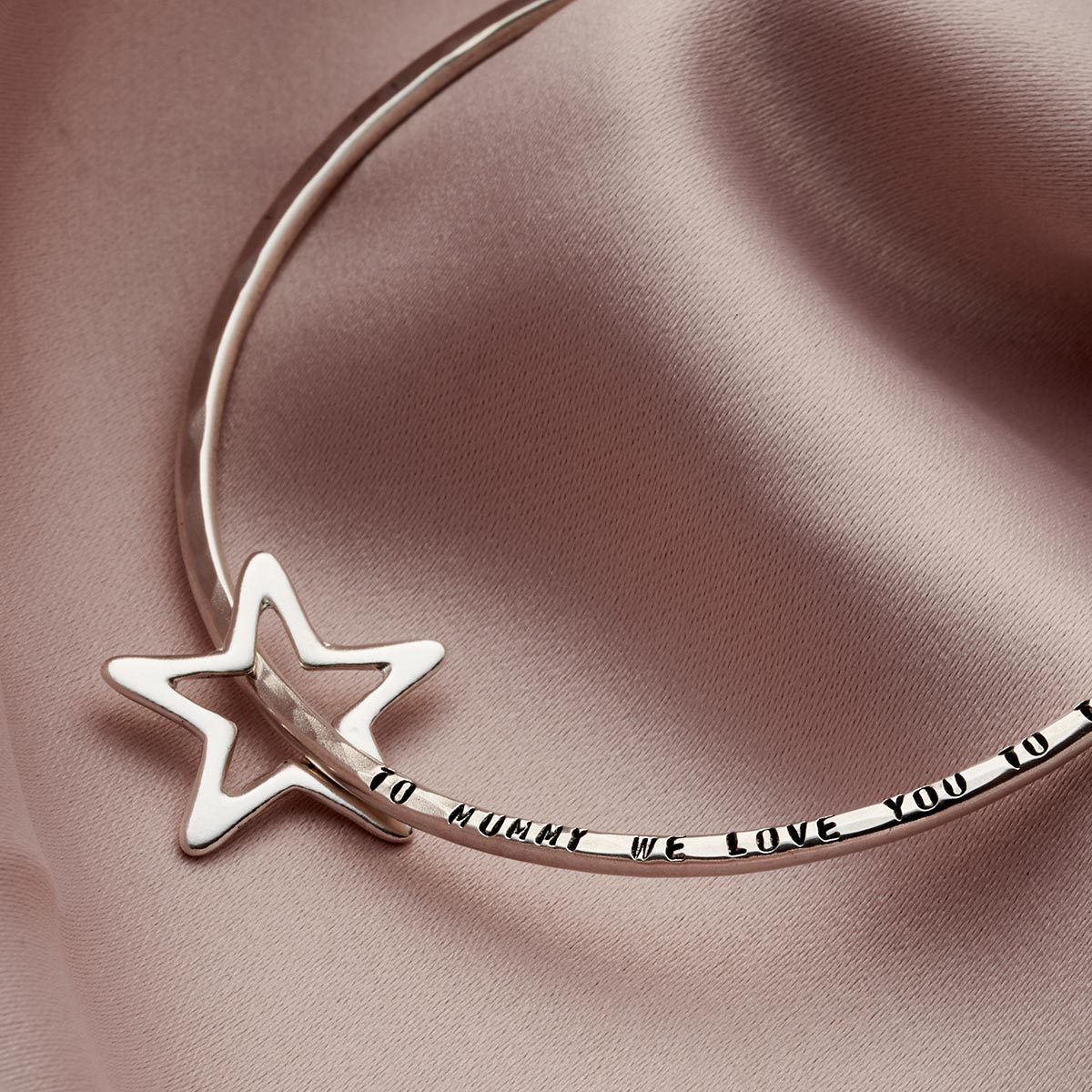 Personalised Star Bangle