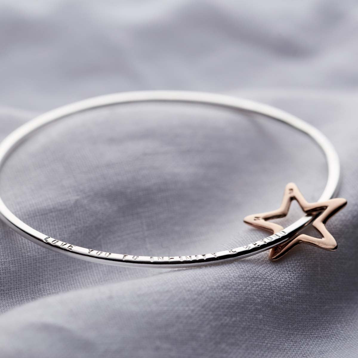 Personalised Star Bangle