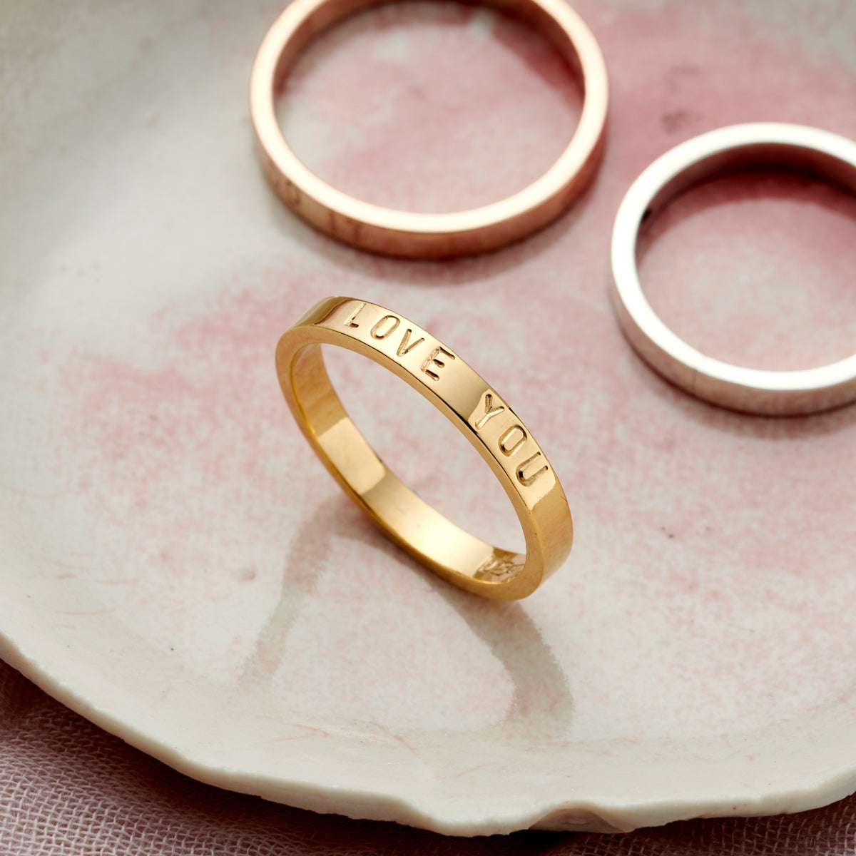 Personalised Slim Ring