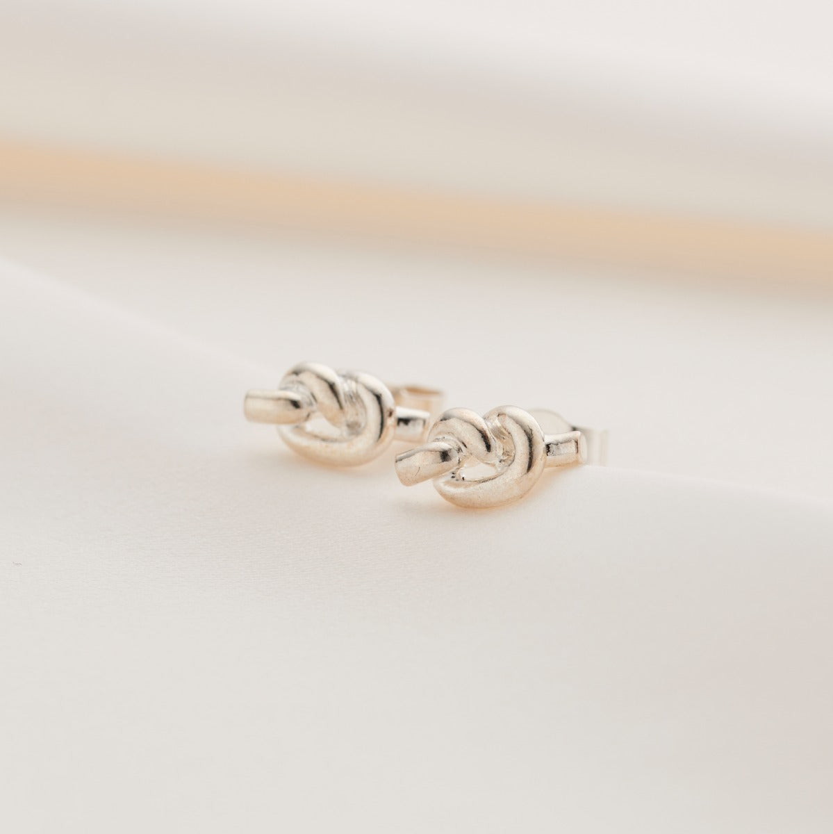 Tie The Knot Stud Earrings