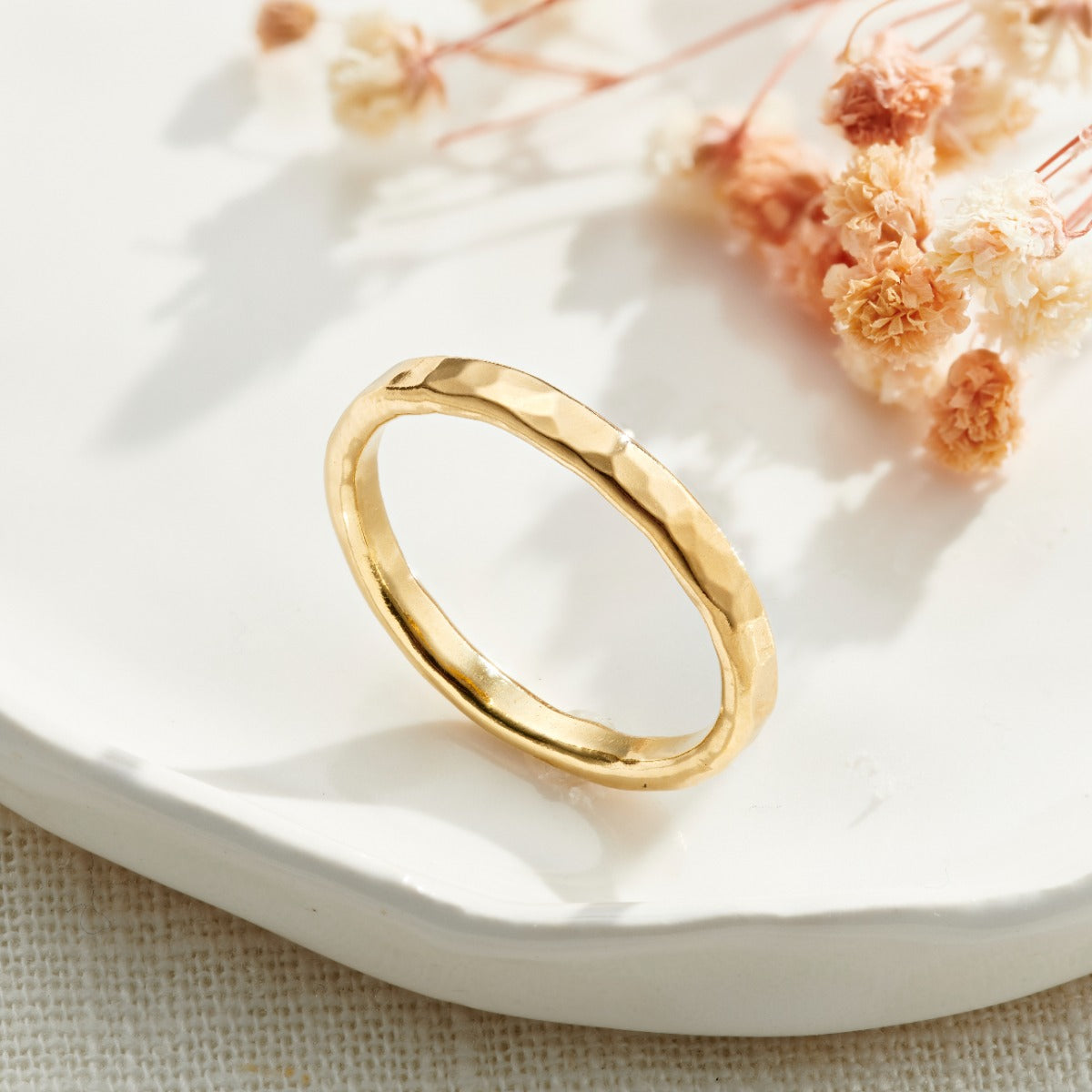 Personalised Wabi-Sabi Stacker Ring