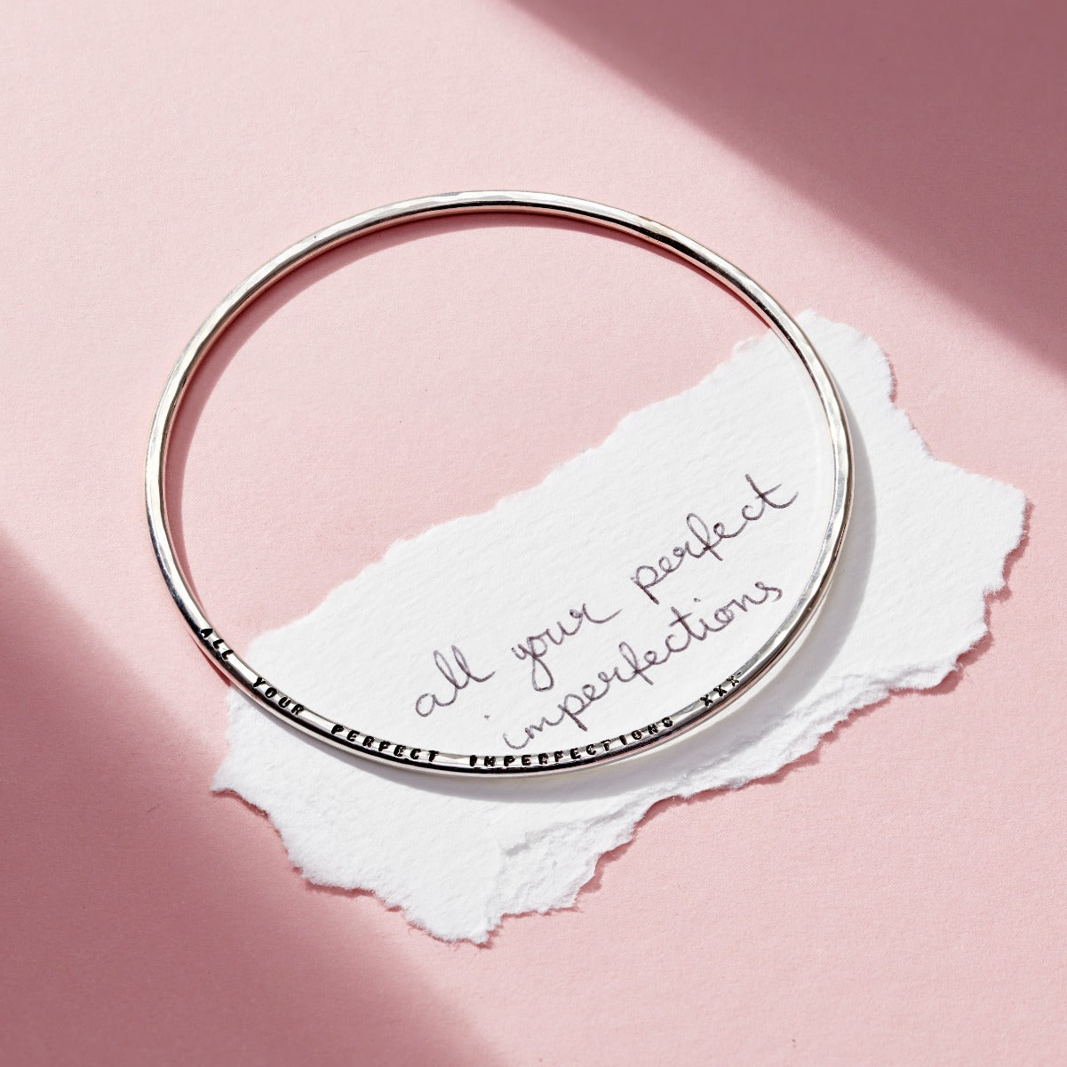 Personalised Message Bangle