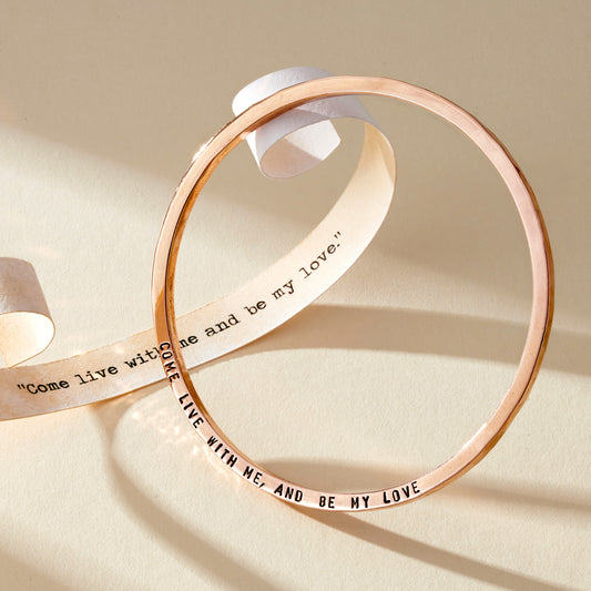 Personalised Chunky Square Bangle