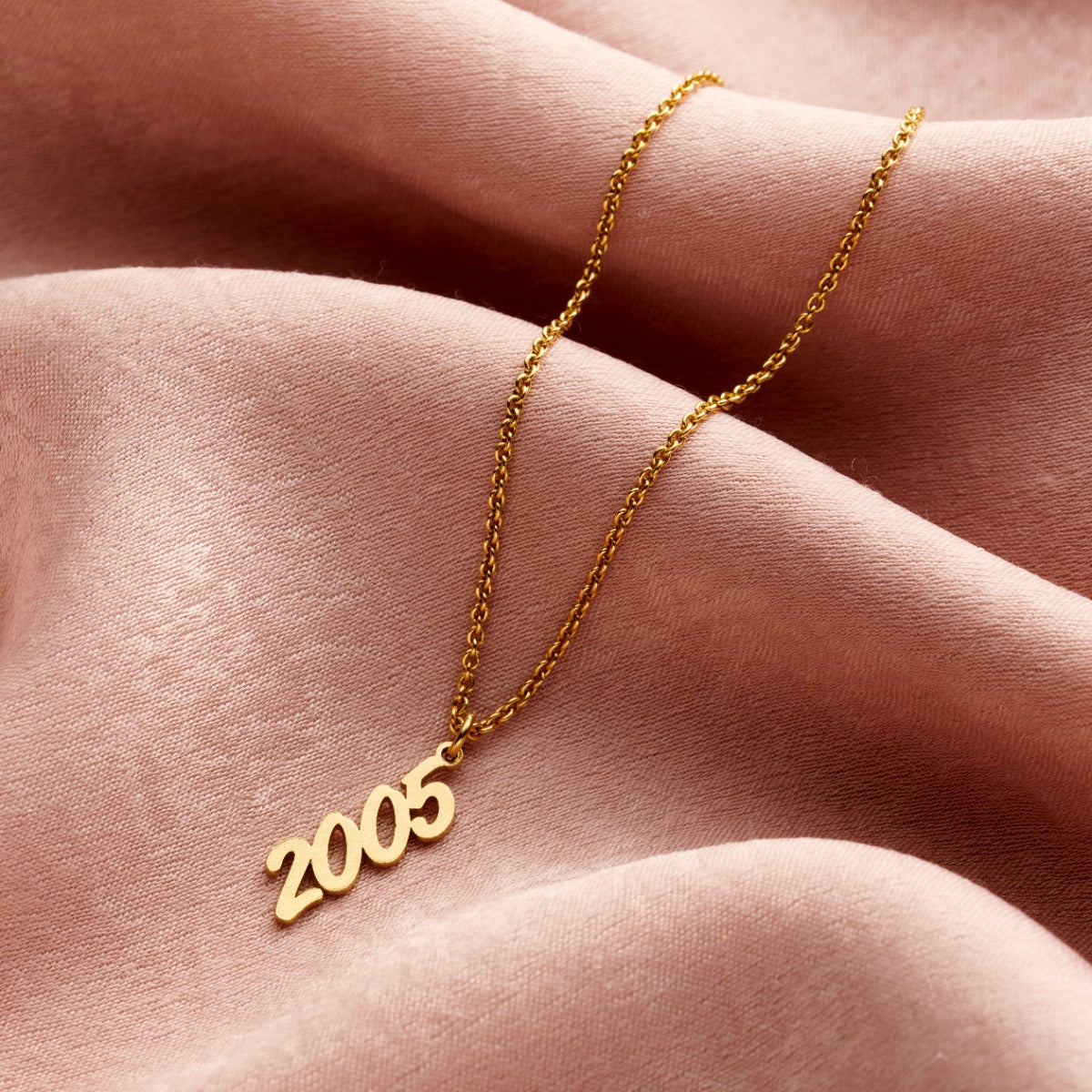 Birth Year Charm Necklace